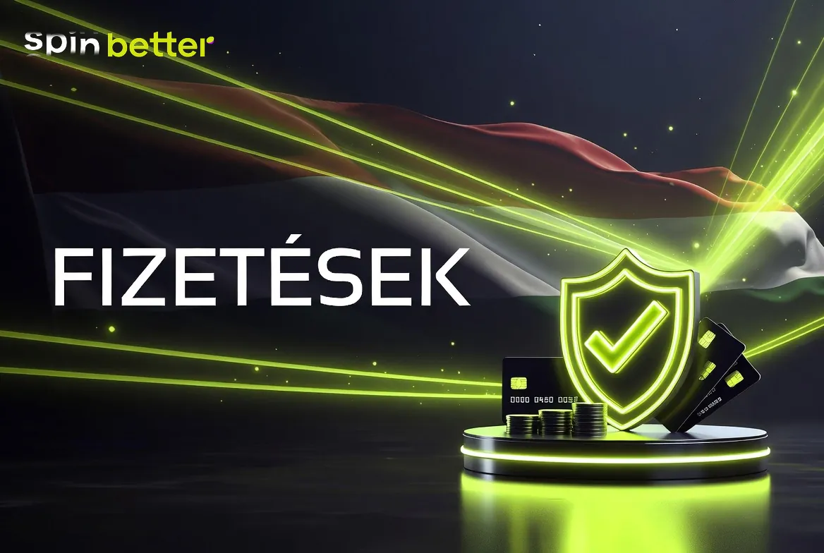 SpinBetter kifizetés – a pénztár kifizetési felülete