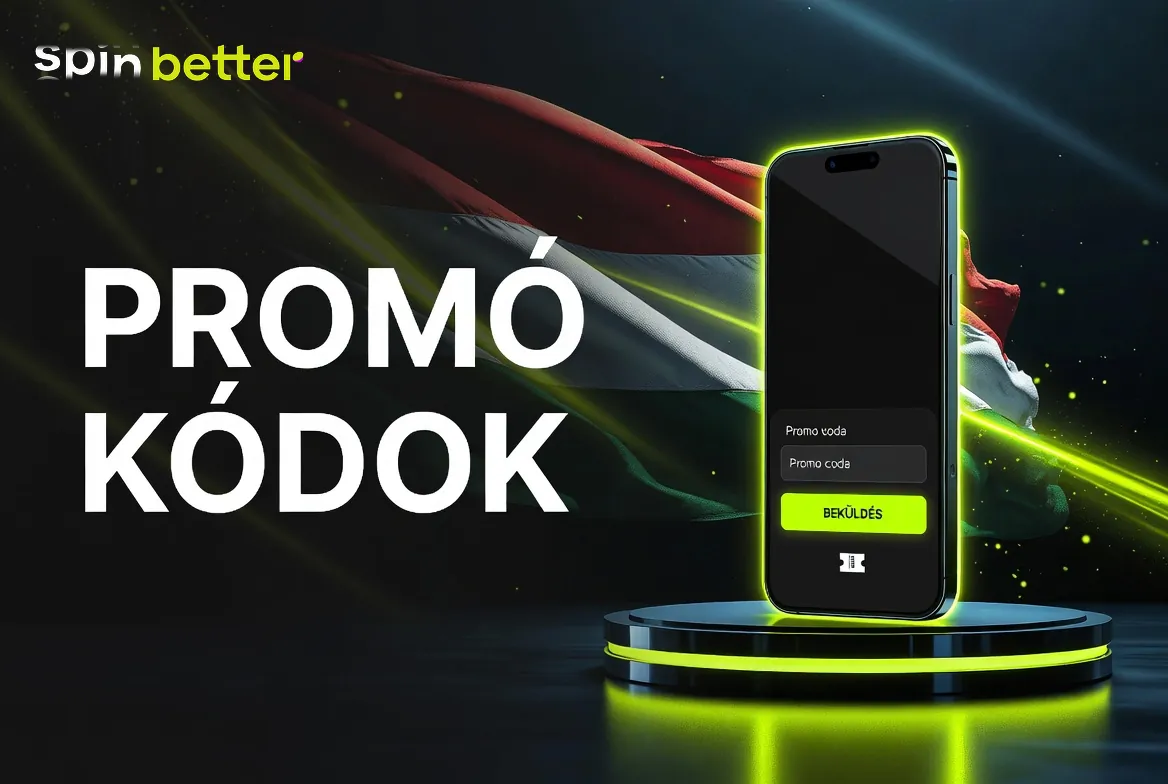 SpinBetter promo code mező a kaszinó regisztrációs űrlapján